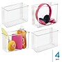 iDESIGN Adhesive Organizers, Clear, 4/Set (27835M4)~#|#~CC5B6895-5469-485A-A0C1CDEE6992B656_sc7