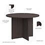 Bush Business Furniture 42" Round Conference Table, Storm Gray (99TB42RSG)~#|#~CC5B76FD-140C-4780-BEAE5AB3B163A2D4_sc7