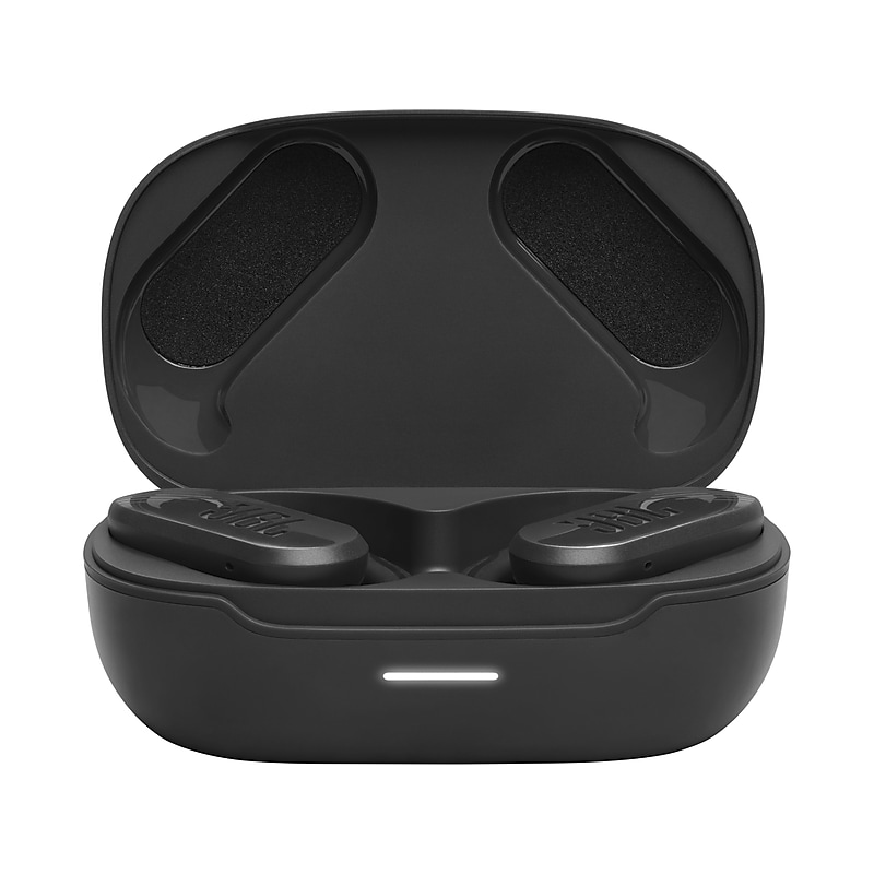 JBL Endurance Peak Wireless Earbud Headphones, Bluetooth, Black (JBLENDURPEAK3BLKAM) image 1