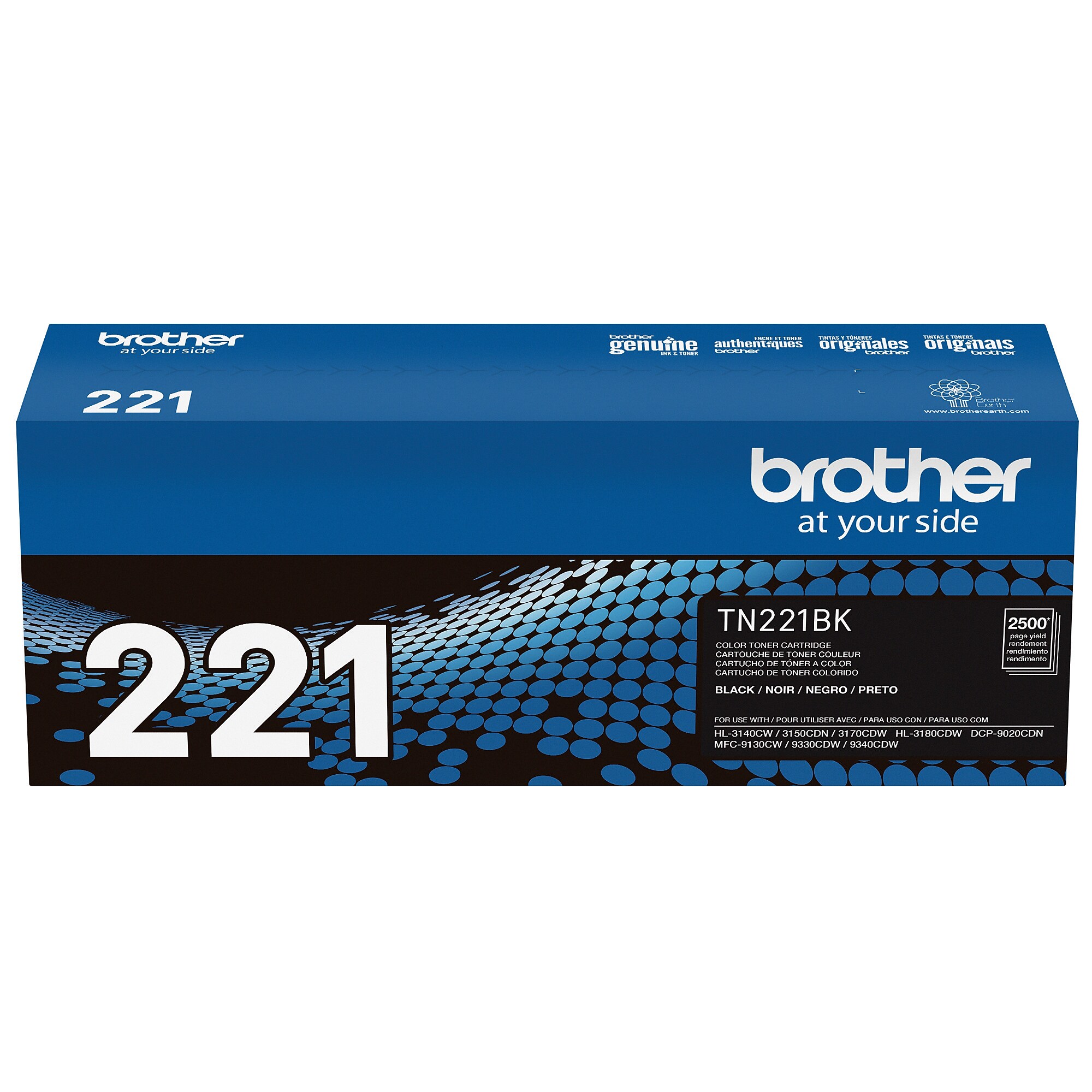 Brother TN-221 Black Standard Yield Toner Cartridge (TN221BK) Sansujyuku sansujyuku.com