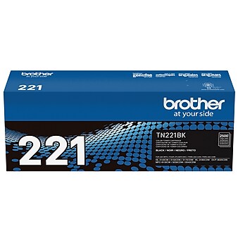 Brother TN-221 Black Standard Yield Toner Cartridge, Print Up to 2,500 Pages (TN221BK)