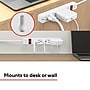 Staples TECH 6-Outlet Power Strip, 3' Cord, White,  3/Pack (42319)~#|#~CC601DC0-9823-44CE-ABBA97D9A2605B14_sc7