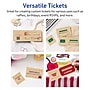 Avery Integrated Cards, 2-1/8" x 5-1/2", Matte Kraft Brown, 200/Pack (95331)~#|#~CC64F858-823D-445B-89D1AC4E6B4BA4DE_sc7