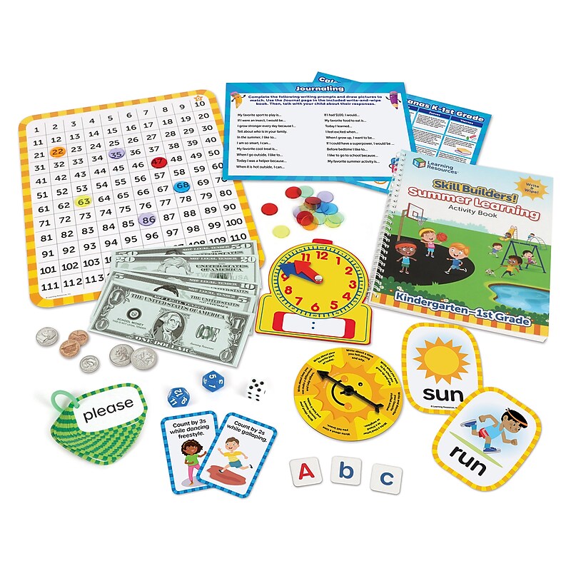 Learning Resources Skill Builders! Summer Learning Activity Set (LER1259) image 1