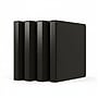 Staples 1" 3-Ring View Binder, Black, 4/Pack (ST23733--4PK-VB)~#|#~CC6963A1-47FC-4D75-AFE9D58A2F883E71_sc7