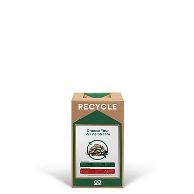 TerraCycle Cardboard Foam Zero Waste Box, 10.5 Gallon, Natural Kraft (CS158-S) Sansujyuku sansujyuku.com