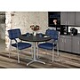 Regency Cain 36" Round Laminate X Base Breakroom Table, Ash Grey/Grey (TB36RNDAGGY)~#|#~CC6EEFAD-06C5-41E3-9229D573C0B36CF8_sc7