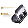 Bostitch EZ Squeeze 3-Hole Punch, 40 Sheet Capacity, Silver/Black (HP40)~#|#~CC704B6C-A55C-4B24-A108B40FE6D12A64_sc7