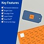 Avery Laser/Inkjet Multipurpose Square Labels, 1.5" x 1.5", Bright Orange, 200/Pack (94106)~#|#~CC7068BA-90F4-4B5E-B7D91E15BF509115_sc7