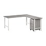Bush Business Furniture Hustle 72"W L Shaped Computer Desk with 3 Drawer Mobile File Cabinet, Platinum Gray (HUS013PG)~#|#~CC763818-D30B-4E19-A02B8861A90EAE80_sc7