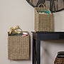 Household Essentials Rectangular Wicker Hanging Baskets, Natural, 2/Set (ML-5613)~#|#~CC7995A2-F1AD-46F5-89A86C9CC7E952C9_sc7