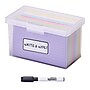 Bostitch Konnect Nest Stackable Box, Index Size, Clear (23231)~#|#~CC7DCC58-710A-43BF-8264445EB9E7B6C1_sc7