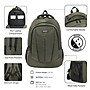 DUKAP EDGE Laptop Compatible Backpack, Medium, Green (BDK-EDG-GRN)~#|#~CC7ED79F-346F-49CE-A6279EDFC926DD5F_sc7