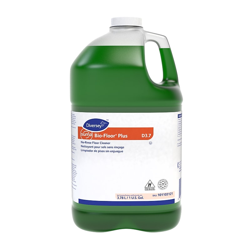 Diversey Suma Bio-Floor Plus Deodorizing Floor Cleaner, 1 Gal., 4/Pack (101103121CT) image 1