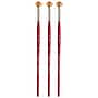Princeton Velvetouch Short Handle Mixed Media Synthetic Fan Brush, 3/Pack (PBXP3950FN100-3)~#|#~CC826007-10BF-4139-A84415B5D2329955_sc7