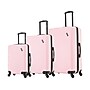 DUKAP Discovery 3-Piece Hardside Spinner Luggage Set, TSA Checkpoint Friendly, Pink (DKDISSML-PNK)~#|#~CC83F3E9-6EAE-4890-896E212B4B6A627C_sc7