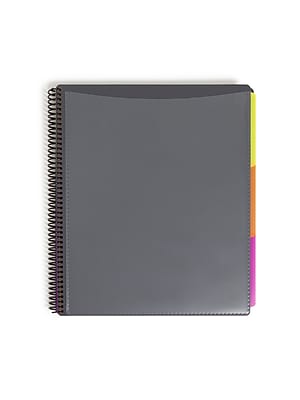 Smead Translucent Poly Project Jackets - Letter Size, Assorted Colors, 10-Pack (9.25" X 11.75")