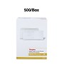 Staples Laser Forms Double Window Envelopes, Wove White, 500/Box (ST473949-CC)~#|#~CC88036D-0616-4507-BDFA5EC24B83DF1C_sc7