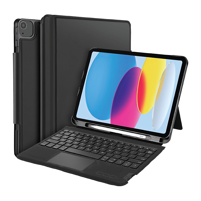 CODi Bluetooth Keyboard Case iPad 11" A16 / iPad 10.9" (11th & 10th Generation), Gray/Black (C30708524) image 1