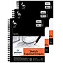 Canson Artist Series 9" x 12" Wire Bound Sketch Pad, 100 Sheets/Pad, 3/Bundle (MCXC10051085103-3)~#|#~CC8A7AF4-20B8-428D-BEEF32B175B9F7D3_sc7