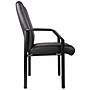 Boss Leather Guest Chair, Black (B689)~#|#~CC8A944C-AC68-4071-87D3CED2799975A1_sc7