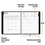 2027 Staples 7" x 8.75" Monthly Planner, Faux Leather Cover, Assorted Colors (ST12942-27)~#|#~CC8BBB52-9E69-4AA6-81FC344F9E3DFBCB_sc7