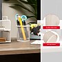 Staples Metal Mesh Pen Cup, Warm White (ST63820)~#|#~CC907FEE-5429-499C-8FA8C9B3B9C7FAB6_sc7