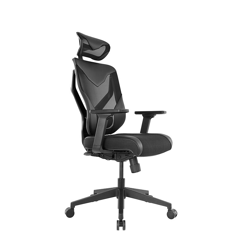 Tempur-Pedic Blaze Fabric Gaming Chair, Black (TP-BLAZE-BLK) image 1