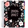 2026-2027 Excello Brands 8.5" x 11" Academic Weekly & Monthly Planner, Paperboard Cover, Black Floral Pink (NAY27-DLX-06)~#|#~CC95016A-162C-4A03-B877B39D131F02E1_sc7