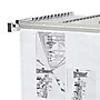 AdirOffice Expandable Blueprint Mobile Plan Center Large File Hanging Storage, White (615-WHI-KIT1)~#|#~CC989C09-D0E6-42DC-A1FA31B14A1FCB2F_sc7