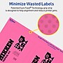 Avery Laser/Inkjet Rectangle Multipurpose Labels, 4" x 3", Bright Pink, 320/Box (94252)~#|#~CC98DB6F-426A-4CAA-A5CD666A46055CA8_sc7