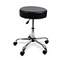 Alera Height Adjustable Lab Stool, Backless, Up to 275 lb, Black Seat, Chrome Base (ALEUS4716)~#|#~CC9B9263-1A09-4756-A481B5F87040D1C0_sc7