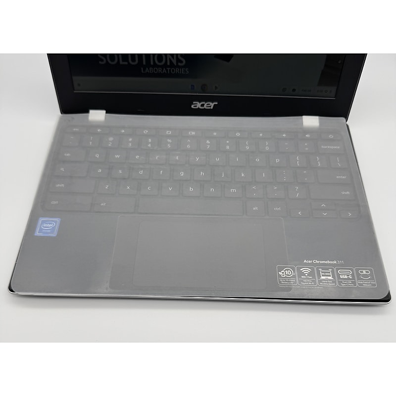 Man & Machine Keyboard Cover (DRAPE/CHROME) image 1