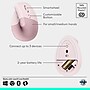 Logitech Lift Vertical Wireless Ergonomic Optical Mouse, Rose (910-006472).~#|#~8CF1AF63-40BF-4968-9899AF4C71529C64_sc7