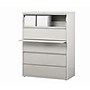 Staples Commercial 5 File Drawers Lateral File Cabinet, Locking, Gray, Letter/Legal, 42"W (21749D)~#|#~CC9F883F-14A4-4D06-8262343F49650C11_sc7