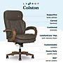 La-Z-Boy Colston Ergonomic Vegan Leather Swivel Executive Chair, Mocha Brown (60120-MBRN)~#|#~CC9FC237-A8E0-49BD-B46DCDB843A03BA0_sc7
