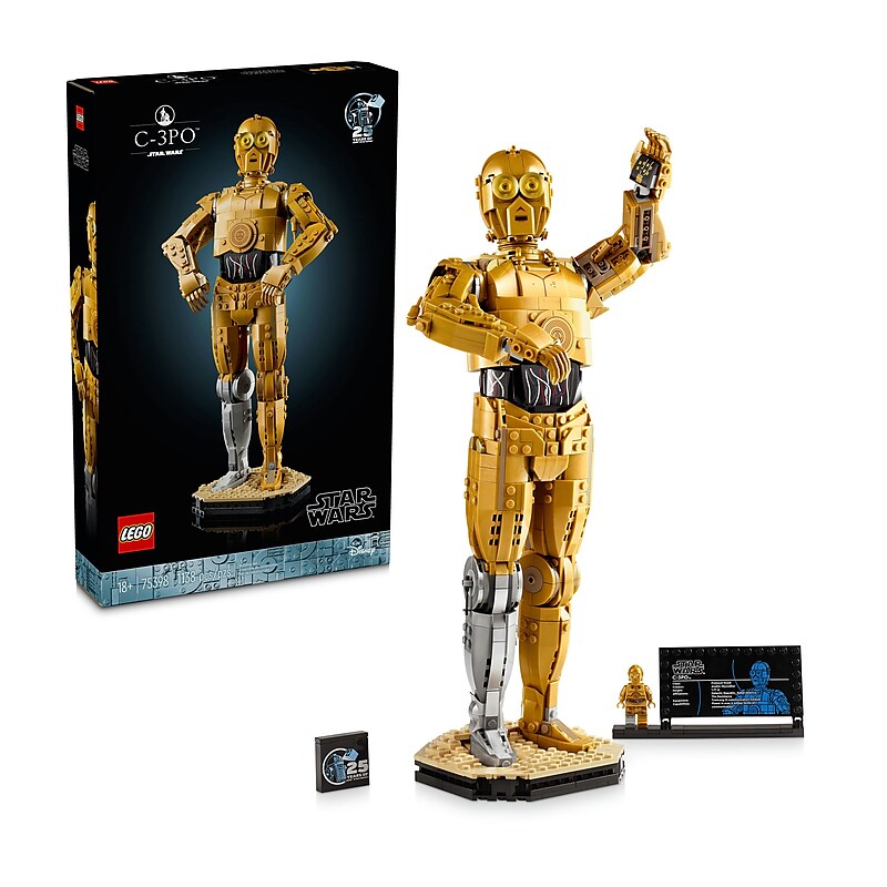 LEGO Star Wars C-3PO, 1138 Pieces (75398) image 1