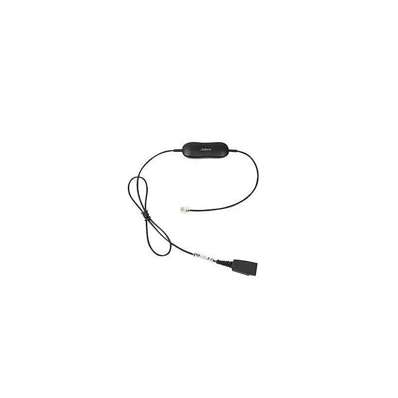 Jabra GN1216 88001-03 Headset Cable, Black image 1