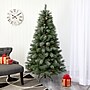 Nearly Natural 6-ft Snowed French Alps Mountain Pine Artificial Christmas Tree with 583 Bendable Branches and Pine Cones (T1859)~#|#~CCA9EAA8-72CE-434A-84150B521F021859_sc7