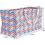 Household Essentials Krush Container Chevron Rectangular Storage Tote, Multicolor (2216)~#|#~CCAA8138-73F6-4E29-8DE13998E860D0D2_sc7