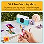 Kodak Printomatic Instant Camera Blue Gift Bundle with Soft Case, 20 Zink Sheets, Album & More~#|#~CCAB3204-BB6C-4BC6-89A56A55CE5389FE_sc7