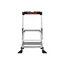 Little Giant Ladders Jumbo Step 2.5' Aluminum Step Ladder, 375 lb. Capacity (11902)~#|#~CCAC23A1-2C3B-4E75-862466B8CD533EFF_sc7