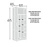 Sauder Select 71"H Storage Cabinet with 7 Shelves, Harmony Ash (443649)~#|#~CCAE7B10-0466-49DD-BAD2CAFCAF159CA2_sc7