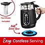 Brentwood Glass Cordless Digital Electric Kettle with Tea Infuser, 7-Cups, Black (KT-2018BK)~#|#~CCB0D202-80BE-42A7-B6D406FC2171C1E7_sc7