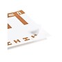 Alphabetical Character Labels, H And U, Dark Brown, 100/Pk~#|#~CCB2A454-0DF9-4C0A-981EA7FB367D8D8F_sc7