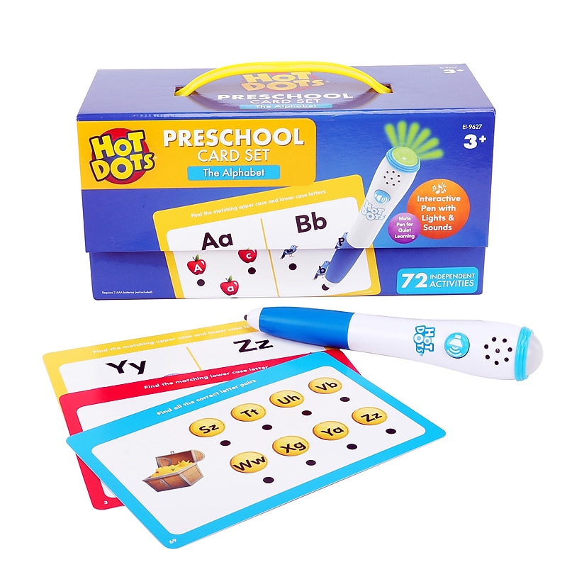 Educational Insights Hot Dots The Alphabet Set, Assorted Colors (9627) image 1