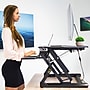 Mount-It! 36"W Electric Adjustable Standing Desk Converter with USB Charging Port, Black (MI-7927E)~#|#~CCBF81F1-4758-4D2F-BFCC2A4277D40374_sc7