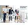 AdirOffice Blueprint Steel Vertical Plan Center Large File Storage Cart, White (614-WHI-KIT1)~#|#~CCC12E99-595D-4378-8193C775CC83559B_sc7