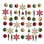 Nearly Natural Holiday Deluxe Shatterproof Christmas Tree Ornament Box Set, 50/Set (D1047)~#|#~CCC6293C-413B-49CB-B027F9FBF0C85946_sc7