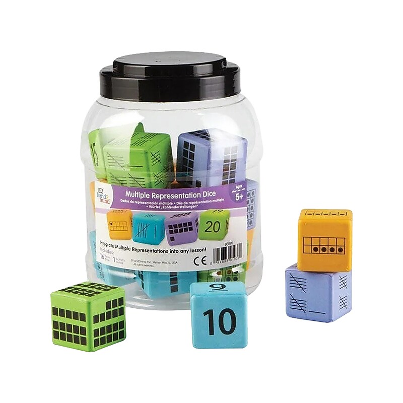 hand2mind Multiple Representation Dice (86889) image 1